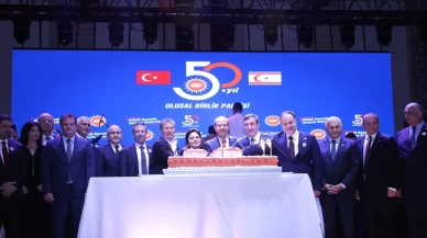 UBP'nin 50. yılı kutlandı! Cumhurbaşkanı Tatar'dan çarpıcı mesajlar