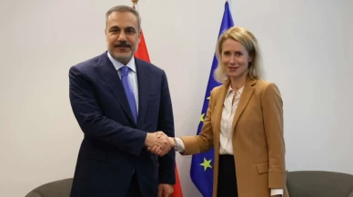 Dışişleri Bakanı Fidan, Lüksemburg'da AB yetkilisi Kallas ile görüştü
