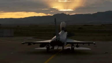 Birleşik Krallık Eurofighter’ları Türkiye’de