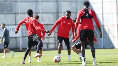 Sivasspor, Ankara Keçiörengücü maçı hazırlıklarını sürdürüyor