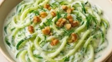 Kabak makarnasıyla sindirim dostu tarif