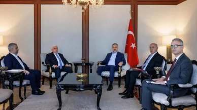 Bakan Fidan, Haşdi Şabi Komisyonu Başkanı el-Feyyad'ı kabul etti