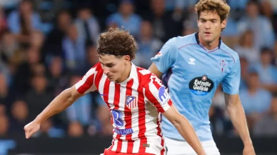 Atletico Madrid 10 kişiyle 1 puana razı oldu