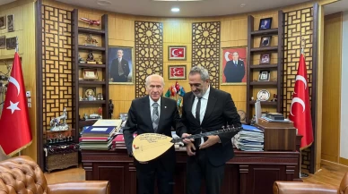 Yavuz Bingöl'den MHP Lideri Devlet Bahçeli’ye ziyaret