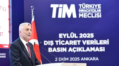 Bakan Bolat: "Eylül ayında hem aylık hem de yıllıklandırılmış mal ihracatında rekor kırdık"