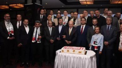 EGC'den gövde gösterisi! Basın Şeref Ödülü Filistinli şehit gazetecilere...