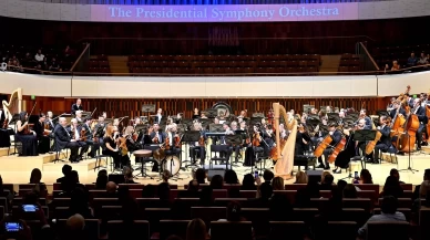 Cumhurbaşkanlığı Senfoni Orkestrası Moskova'da konser verdi