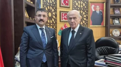MHP Lideri Devlet Bahçeli, Sılehi Aşireti Lideri Mehmet Alayı Atlı’yı kabul etti