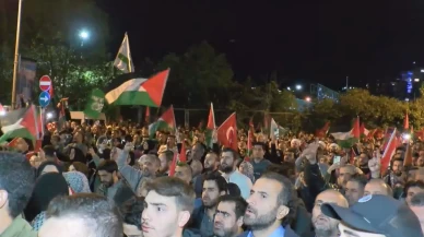 İstanbul’da ABD ve İsrail Konsolosluğu önünde protesto gösterisi düzenlendi