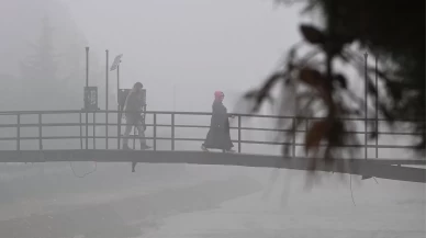 Düzce’de sabah sisleri hayatı zora soktu