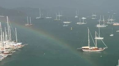 Muğla’da sağanak ve fırtına hayatı felç etti: Evleri su bastı, tekneler battı