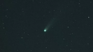 Debrad semalarında büyüleyici gösteri: Lemmon Kuyruklu Yıldızı gökyüzünü aydınlattı