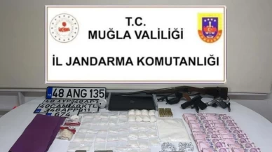 Fethiye’de yasaklı madde operasyonu