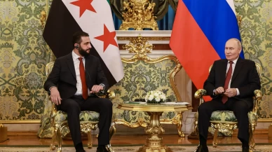 Putin ile Şara, Moskova’da görüştü! Suriye’nin geleceği için Rusya’dan kritik destek