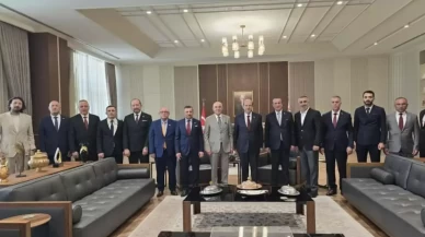 MHP heyetinden "Kıbrıs" çıkarması! KKTC Cumhurbaşkanı Tatar'a ziyaret