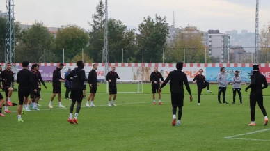 Samsunspor, Dinamo Kiev maçı hazırlıklarını tamamladı