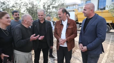 MHP’li Osmanağaoğlu Foça’da incelemelerde bulundu! "Devlet tüm kurumlarıyla Foçalıların yanında"