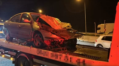 TEM Otoyolu Bolu Dağı’nda hurdaya dönen araçta ağır yaralanmıştı, hastanede hayatını kaybetti