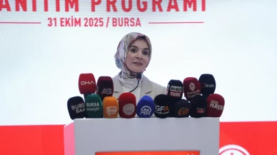 Bakan Göktaş Bursa’da Hacı Seyfettin Sanat ve Zanaat Merkezi’nde konuştu