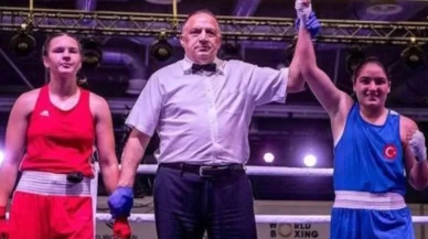 Genç boksör Yağmur Teke, sakatlığına rağmen Avrupa Şampiyonası'nda madalya kazandı