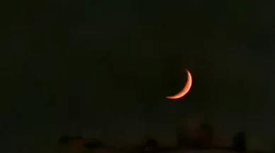 Elazığ semalarında büyüleyen manzara