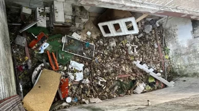 Çöp ev apartmanı isyan ettirdi