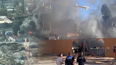 Kara dumanlar gökyüzünü kapladı