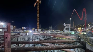 SON DAKİKA! Beşiktaş'ta metro inşaatında çökme meydana geldi