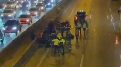 Maltepe D-100’de peş peşe kazalar