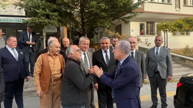 MHP'li Sadir Durmaz’dan Keçiören’de “Hayırlı Günler Komşum” ziyareti