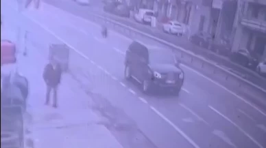 Ümraniye’de film gibi kaza!