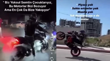 Sosyal medyaya “Biz yoksul semtin çocuklarıyız” notuyla yükledi! 19 bin TL ceza yedi