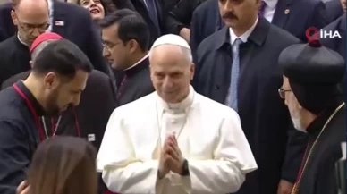 Papa 14. Leo İstanbul’da tarihi ziyarette: Sultanahmet Camii ve Mor Efrem Kilisesi’ni gezdi