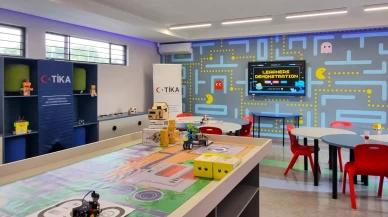 TİKA’dan Güney Afrika’da anlamlı proje! İlkokula robotik kodlama sınıfı kuruldu