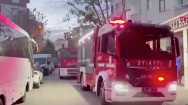 Tekirdağ’da apartman garajında yangın paniği! Bina tahliye edildi