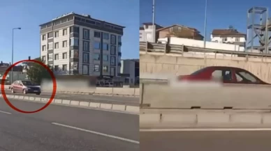 Samsun’da ters yönde giden sürücü yakayı ele verdi! Sosyal medyada paylaşınca ceza yağdı