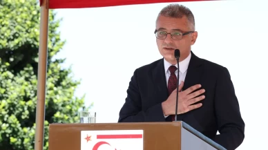 KKTC Cumhurbaşkanı Erhürman, TÜRKSOY Genel Sekreteri Raev'i kabul etti