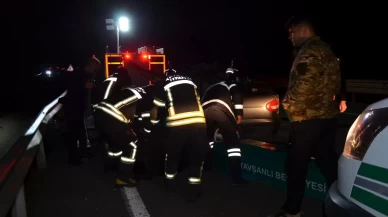 Kütahya' ölümlü kaza: Otomobil tıra çarptı! 1 ölü, 1 yaralı