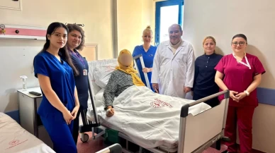 Ordu’da 70 yaşındaki kadının karnından 5 kiloluk kitle çıkarıldı