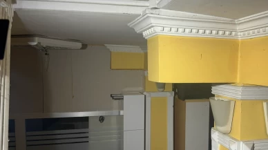 Kocaeli'de bir binanın kolonları çatladı: Aileler korkuyla evi tahliye etti