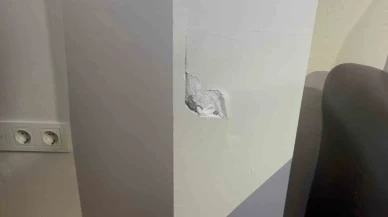 Kolonları çatlayan bina boşaltıldı: Ekipler inceleme başlattı