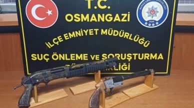 Bursa’da yasa dışı silah operasyonu! 3 şüpheli yakalandı