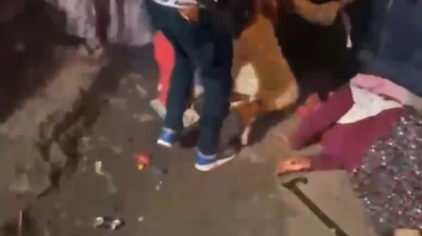 Düğünde korku dolu anlar