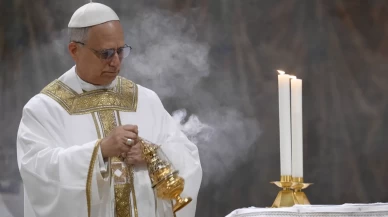 Papa 14. Leo ile Filistin Devlet Başkanı Abbas görüştü