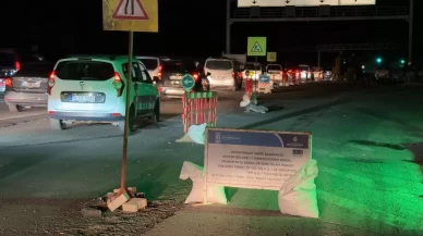 İSKİ’nin yol çalışması Arnavutköy’de trafiği felç etti: