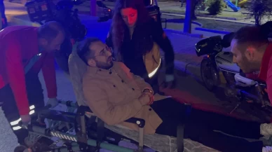 Aksaray’da parkta oturan genç bıçaklandı: Şüpheli kaçtı