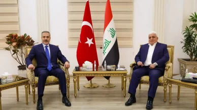 Bakan Fidan, Haşdi Şabi Komisyonu Başkanı Feyyad ile görüştü