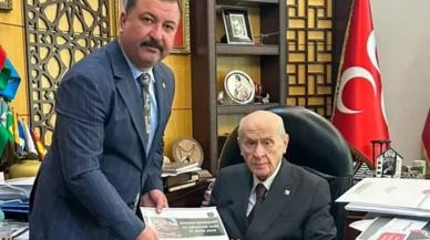 MHP’li Yüksel’den MHP Lideri Devlet Bahçeli’ye Sındırgı deprem raporu sunumu