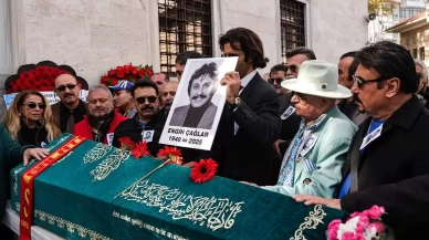 Yeşilçam'ın ünlü ismi Engin Çağlar son yolcuğuna uğurlandı