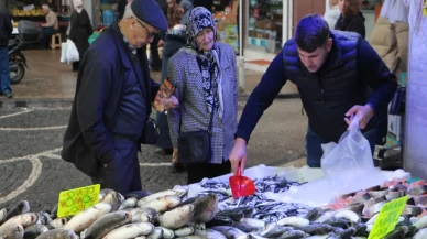 Havaların soğumasıyla birlikte balıkçı tezgahları hamsiyle doldu